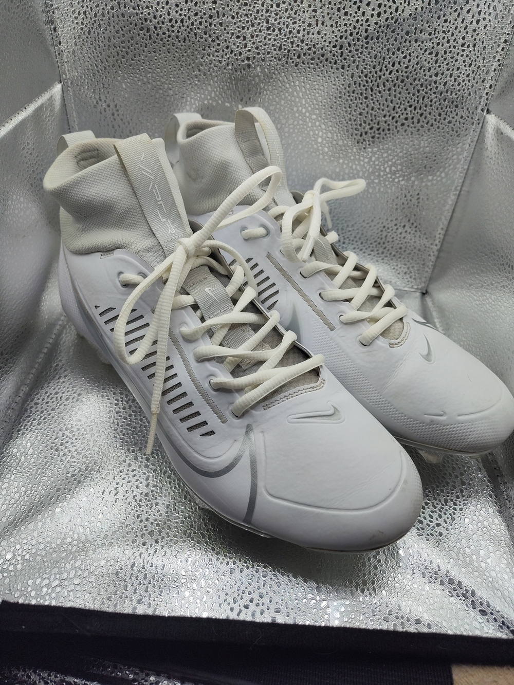 Nike Vapor Edge Pro 360 2 Cleats with Sock Collar